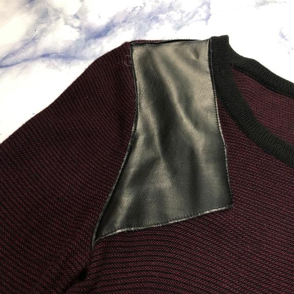 W118 by Walter Baker Purple & Faux Leather Dress - Picture 6 of 8